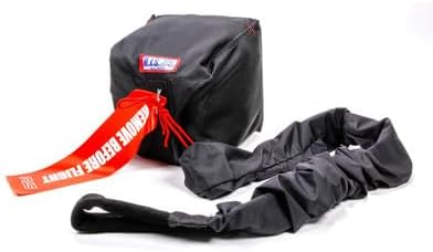 Part Synergy Replacement for 10' Sportsman Drag Parachute Kit with Nylon Bag and Pilot Chute - Black