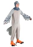 Fun Costumes City Slicker Pigeon Adult Costume - Jumpsuit, Hood, Shoe Covers, Large