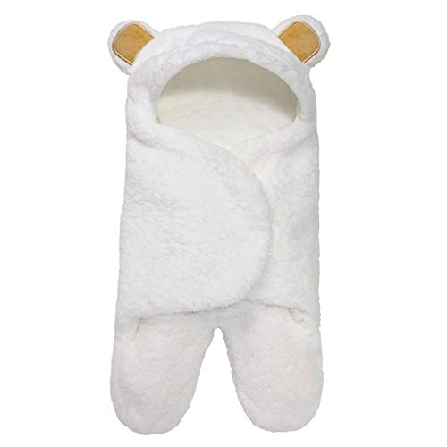Image of Jam Naturals-Cute Bear Organic Newborn Swaddle Wrap-Gender Neutral Soft Baby Blanket, Newborn Baby Registry Gift (Golden Brown, 0-3m)