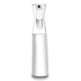 スプレーボトル,KIMINO【超微粒ミスト 霧吹き】300mlスプレーボトル 漏れ防しデザイン 連続スプレー 大容量 清掃/美容/園芸用スプレーボトル「カラー：白」