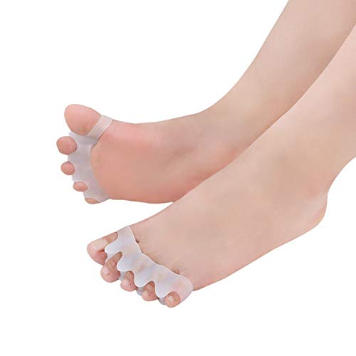 PHYZGHN 2pcs Toe separatore Silicone Corrector Toe...