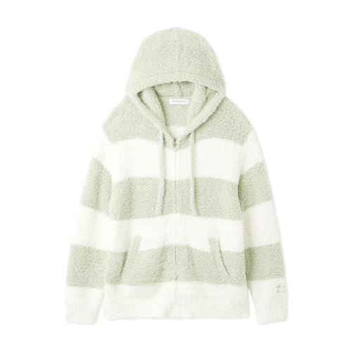 ジェラートピケ オム メンズ ジェラート2ボーダーパーカ ジェラピケ パジャマ ルームウェア gelato pique HOMMEのサムネイル