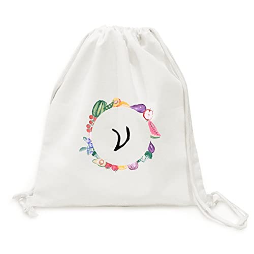 Sac en tissu pliable sangle alphabet grec nu black silhouette courses zéro déchet