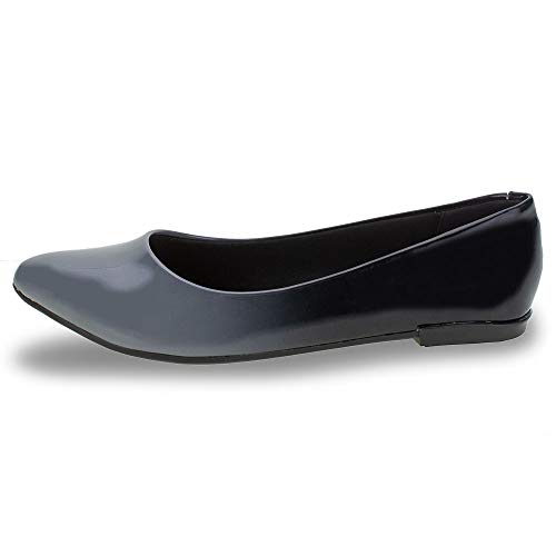 Sapatilha Feminina Moleca - 5689101 PRETO/CINZA
