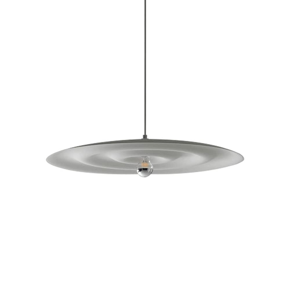 Lampadari nordici moderni minimalisti Frisbee in ferro battuto Lampada a sospensione Design personalizzato Soggiorno creativo Sala da pranzo Bar