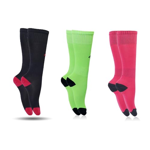 Image of Mizaki Kids Football Stokings, Football Socks for (5 Years to 10 Years) Boys & Girls, Knee Length Soccer Socks for Kids