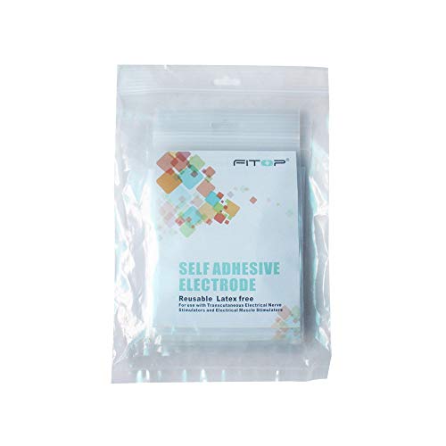 FITOP TENS Replacement Pads 20pcs Universal 3.5mm Snap Electrodes Size 2x2