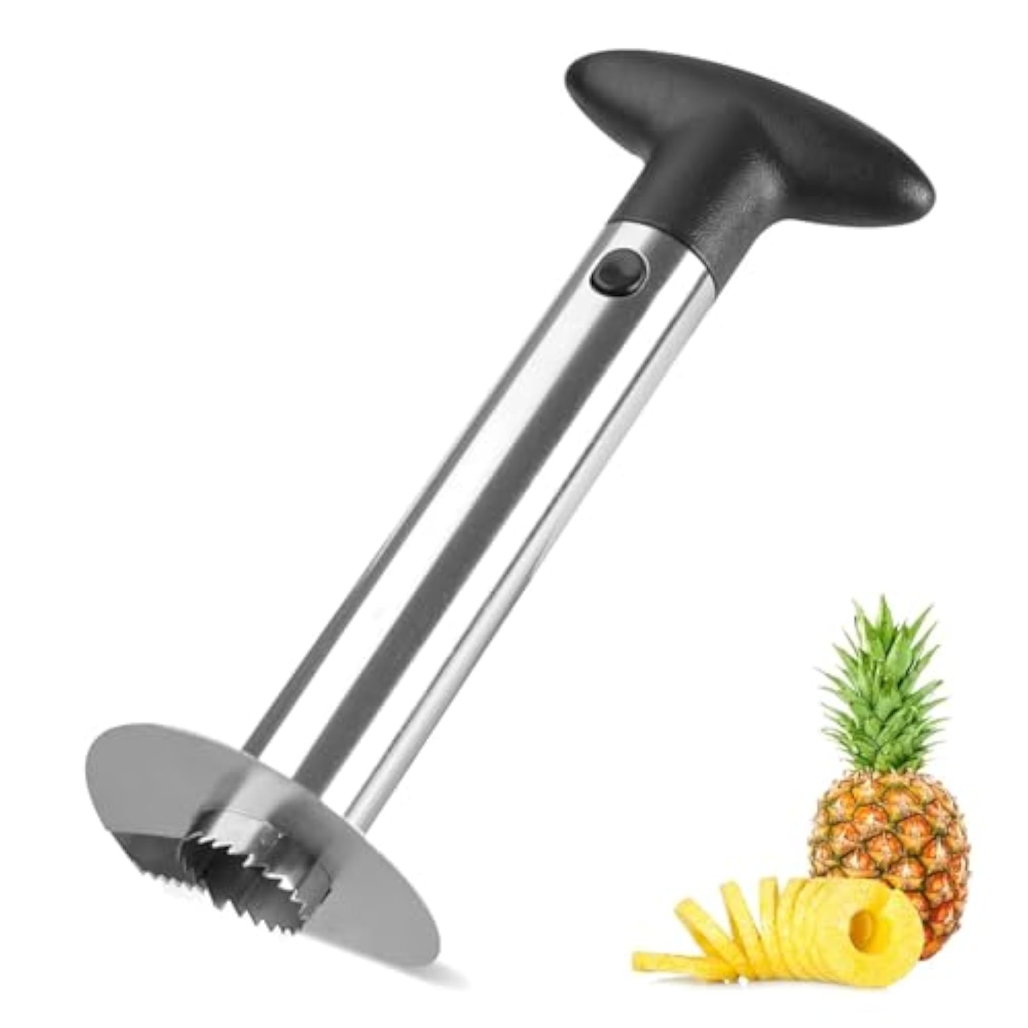 Premium Stainless Steel Pineapple Corer & Slicer Tool