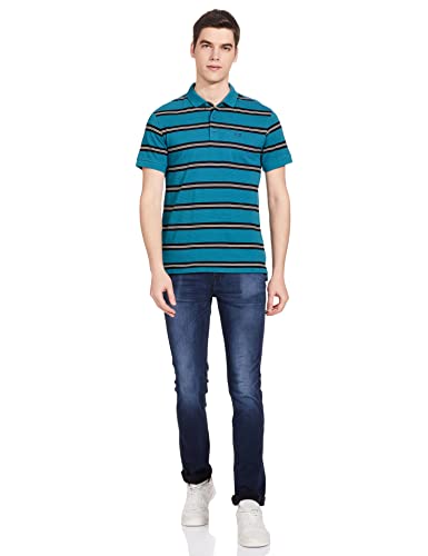 Image of Levi's Men's Regular Fit Printed Polo T-Shirt