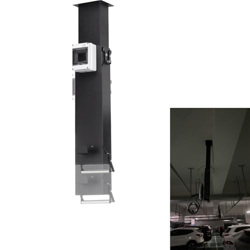 Support de borne de recharge réglable en acier taille S pour garage