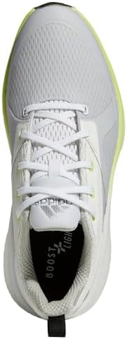 adidas Men's SOLARMOTION Golf Shoe, FTWR White/Core Black/Pulse Lime, 11 | Image 1