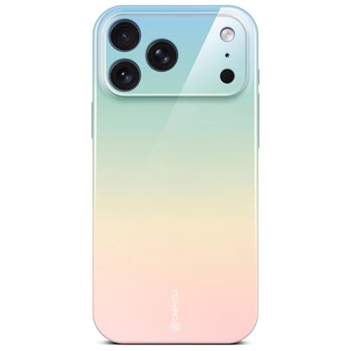 Coque de protection iPhone 17 Pro Max dégradé vert menthe beige idéale au quotidien