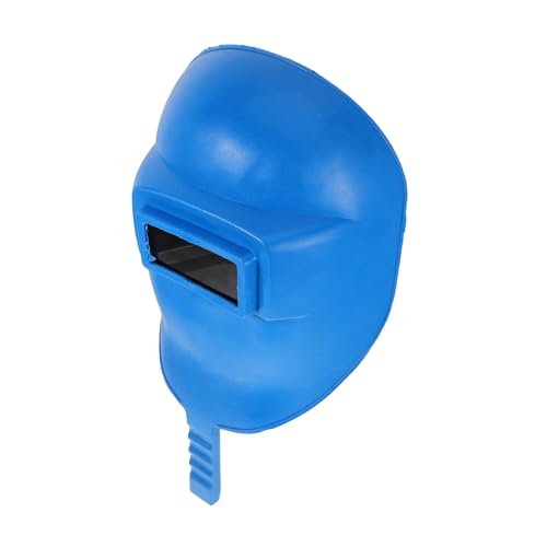 DINHEAROM Professional Welding Mask Plastic Handheld Face Electric Argon Arc Welding with Eyeglass Feature