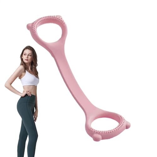 Bandas de resistencia para el pecho, bandas elásticas para ejercicio, bandas elásticas de resistencia de 8 formas, equipo de entrenamiento de gimnasio, herramienta de ejercicio de hombro para espalda