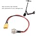 Electric Scooter Charger Port with Aluminum Alloy and ABS, High Sensitivity Charge Port Replacement for Kugoo 8in Scooters