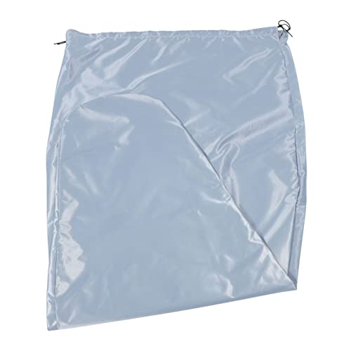 GOOHOCHY 1Pc Silk Violin Cover Durable Dust Protector for Violins Elegant Light Grey Accessory to Safeguard Your Instrument From Scratches and Dust