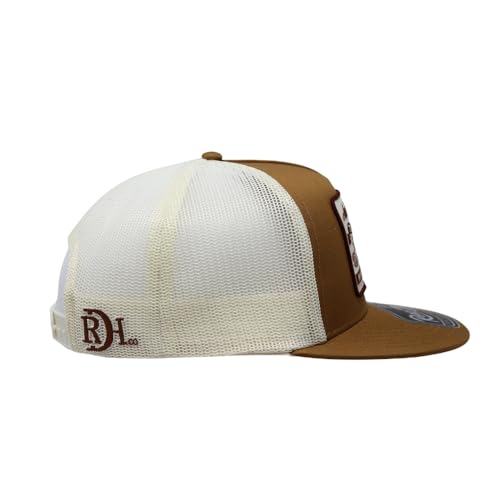 Image of Red Dirt Hat Company Anderson Bean Adjustable Snapback Hat, Mesh Back & Snapback Closure, Structured Baseball Cap