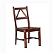 Linon Home Decor Titian Chair, Antique Tobacco Finish