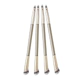 WEKADRIN 4pcs Essence Makeup Tools Concealer Brush Blush Brush Eyeshadow Foundation Dual Ended Makeup