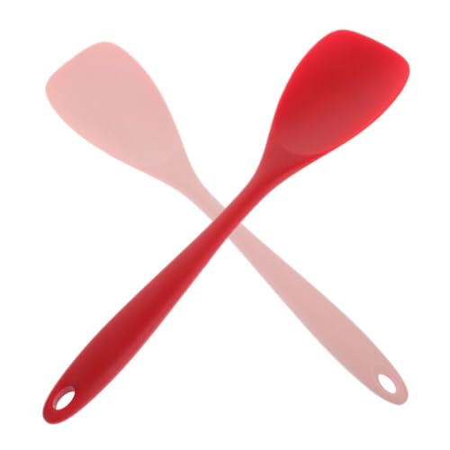 OUNONA 2 Piezas Silicona Antiadherente para Cocina Utensilio Multifuncional para Freír Sartenes y Ollas