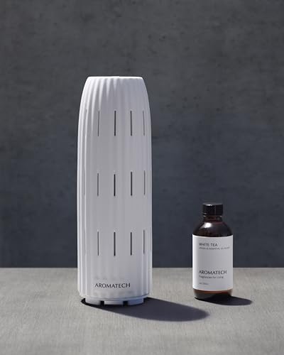 AromaTech White Tea Aroma Essential Oil Blend, Aromatherapy Diffuser Oil with Palo Santo and Cedarwood for Diffuser, Humidifier - 4 fl oz, 120 mL - Image 4