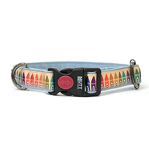 Mutt of Course Woofy Colours Dog Collar (Medium) (B094ZYFCCX) Amazon Price History, Amazon Price Tracker