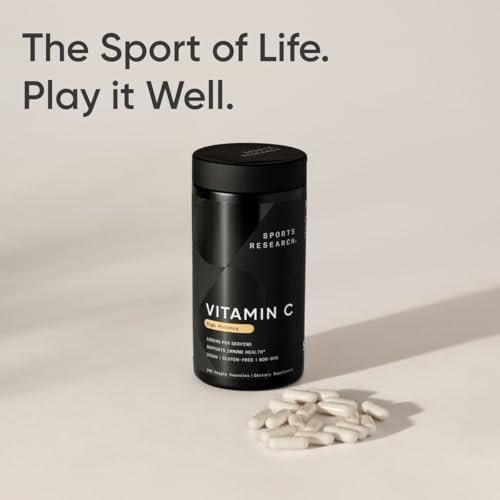Sports Research FG352 High Potency Vitamin C Supplement - Vegan Veggie Capsules thumb #6
