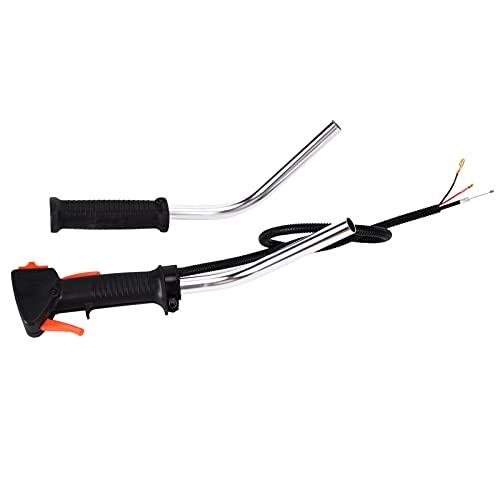 RASTKY Cable de Interruptor de de Recortadora de Tubo de Aluminio, Accesorio de Jardín Confiable, Fácil de Usar Desbrozadora, Gatillo de Acelerador Completo, 38,6', para Jardineros