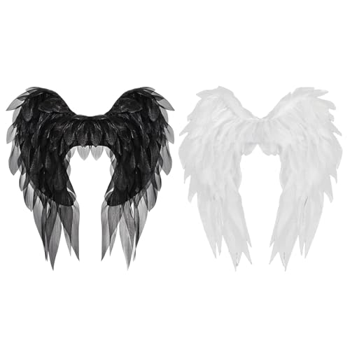 Sangles arrière confortables et ajustables pour fixation ailes d'ange - 4