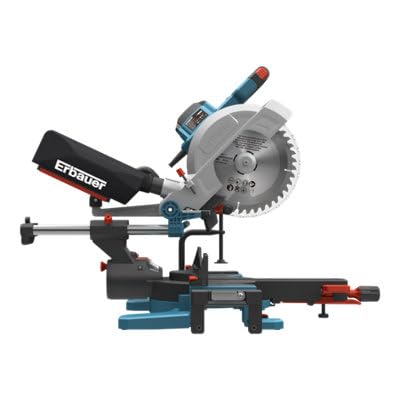 Erbauer Scie à onglet radiale double biseau 1800W 254 mm