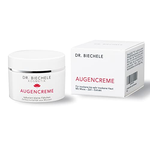 Dr. Biechele Anti-Age Augencreme - 50ml Feuchtigkeitscreme für Männer und Frauen - Schutz vor Hautalterung & Falten - Anti Falten Creme für die Augen mit Avocado- und Mandelöl Cover