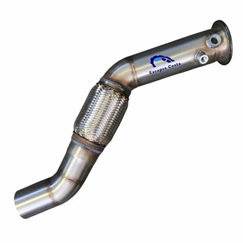 Tuyau d'échappement compatible avec BMW 30D 25D E90 / E91 / E92 / E93 INOX
