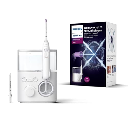 Jet dentaire Philips Sonicare Power Flosser 3000 avec technologie Quad Stream, HX3711/20