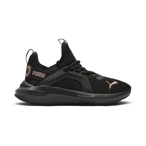 Image of PUMA Kids Girls Enzo 2 Uncaged Sneakers Shoes - Beige | Casual Shoes