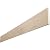 Ekena Millwork BMKPS1C0120X010X240UN Thickness 1-Sided Knotty Pine Endurathane Faux Wood Beam Plank, 12"W x 20'L, Ready for Paint