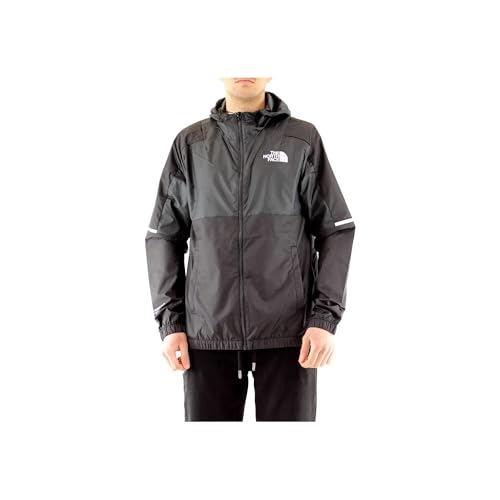 The North Face Wind Full Zip TNF Black-Asphalt Grey XXL