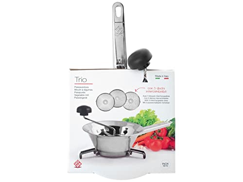 Foto von Home Trio Passiergerät mit 3 Scheiben, Edelblatt, 20 cm