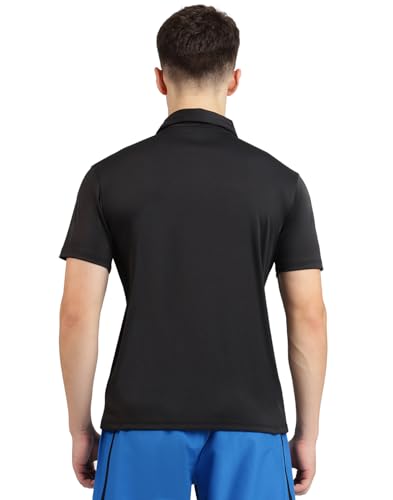 Image of Reebok Men's Cotton Blend Sports Polo T-Shirt - Breathable Soft Half Sleeve Collar Tee for Men | Polo Tshirt for Men | Gym Casual Active
