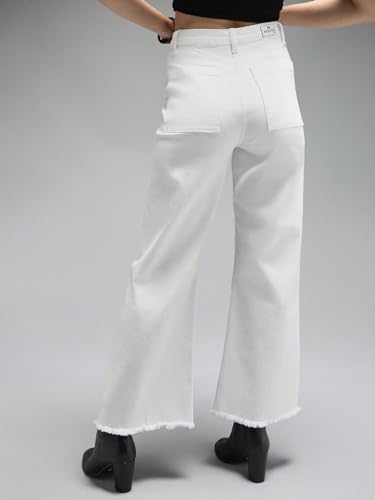 Image of HIGH Star Women's Straight Fit Mid Rise Jeans