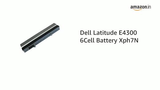 Dell Latitude E4300 6cell Battery Xph7n Buy Dell Latitude E4300 6cell Battery Xph7n Online At Low Price In India Amazon In