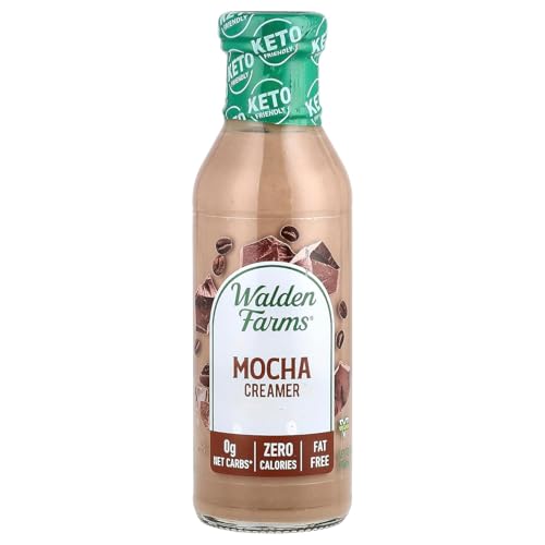 Walden Farms Mocha Coffee Creamer – Zero Calorie, Sugar