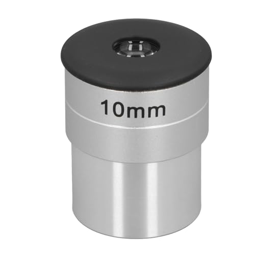 Optical Glass Telescope Eyepiece, Aluminum Alloy Telescope Eyepiece 1.25 Inch Full Coated High Transmittance for Astronomical Observation (10mm)