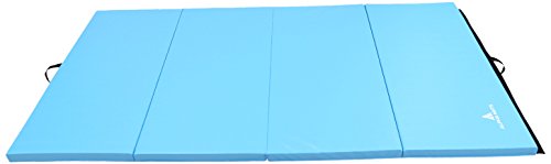 Alpha Mats Folding Gymnastics and Exercise Mat for Aerobics, Yoga, Martial Arts