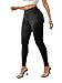 Avanova Women Faux Leather High Waist Sexy Leggings Stretchy Skinny Pants Black X-Large