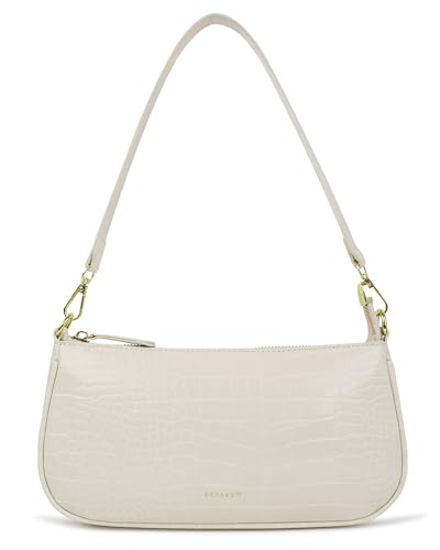 Image of Barabum Retro Classic Clutch Shoulder Tote HandBag with Zipper Closure Purse for Women