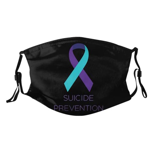 Suicide Prevention Awareness Adult Dust Mask Adjustable Dust Face with 2 Filter65