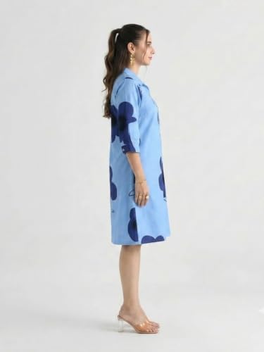 Image of Leriya Fashion Mini Dress for Women | One Piece Dresses for Womens |Mini Dresses Rayon for Women Stylish |Summer Casual Outfit Wear Events, Date & Evening Look |Tunic Shirts for Women