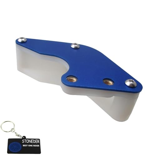 Stoneder, guida a catena in alluminio blu, per