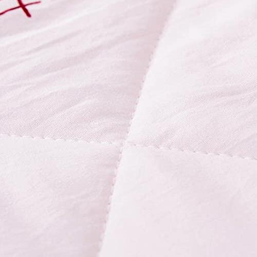 Bedspread patchwork Sanfly Linda con encaje floral para niños y king 5