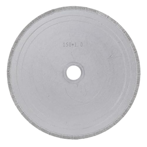 ChilternCasa 150mm 宝石用ソーブレード、1mm 超薄型ダイヤモンドロックソー、5/8インチアーバー、宝石、石材、タイル、磁器用切断、トリミングツール